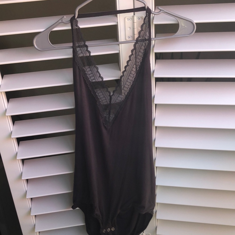 American Eagle halter lace bodysuit